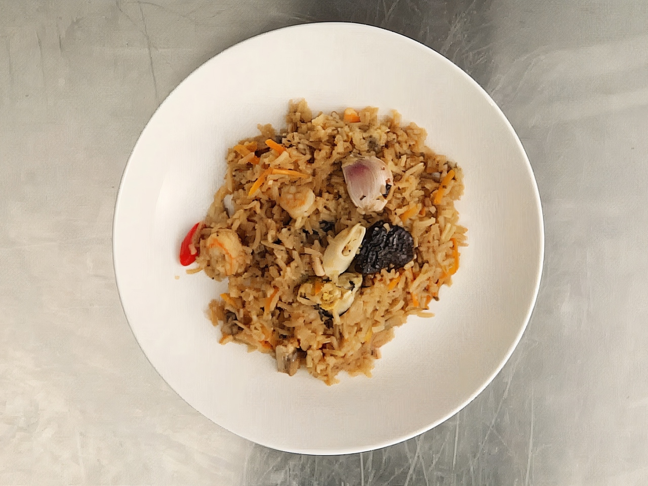Seafood Pilaf