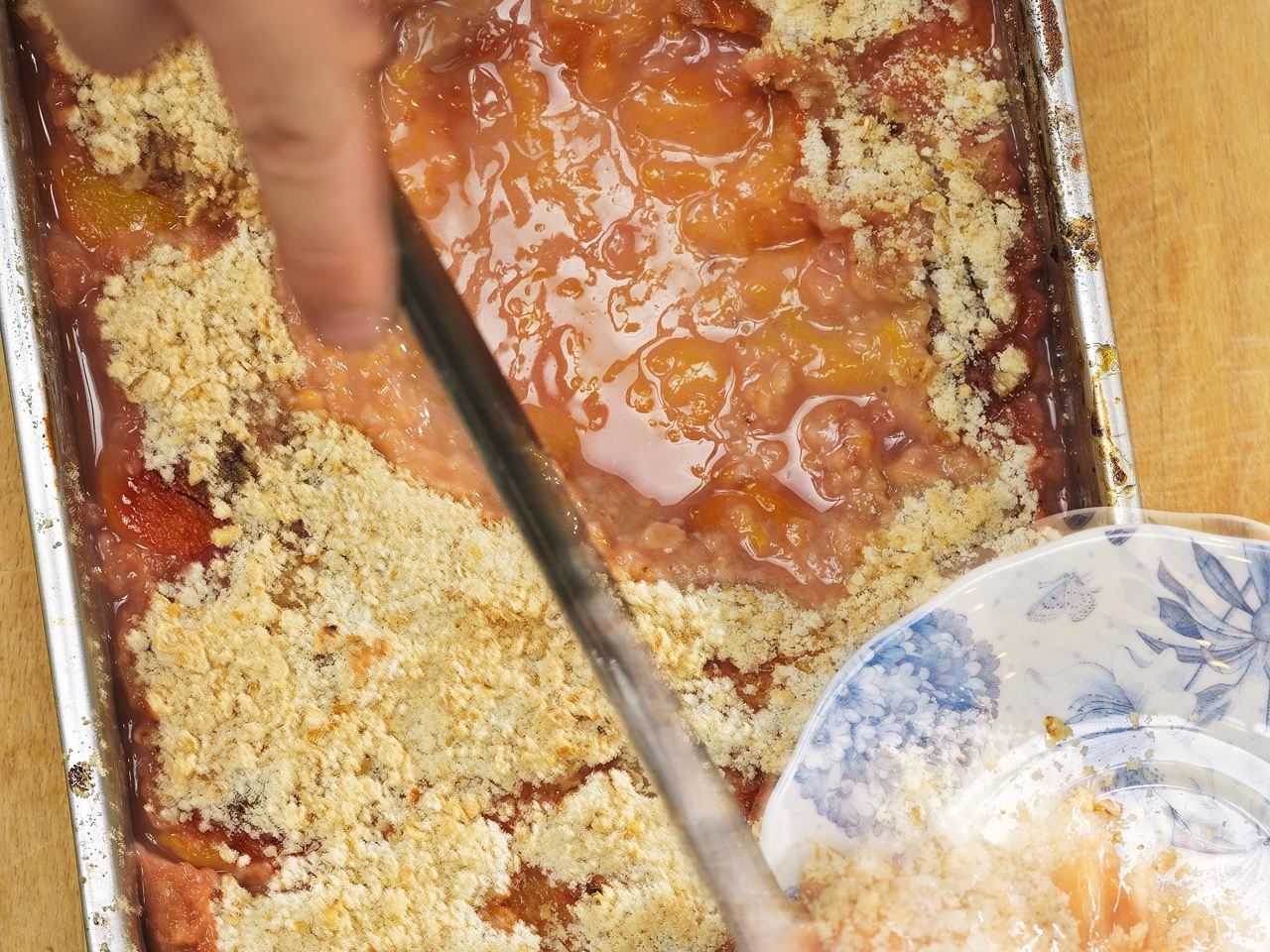 Plum Crumble