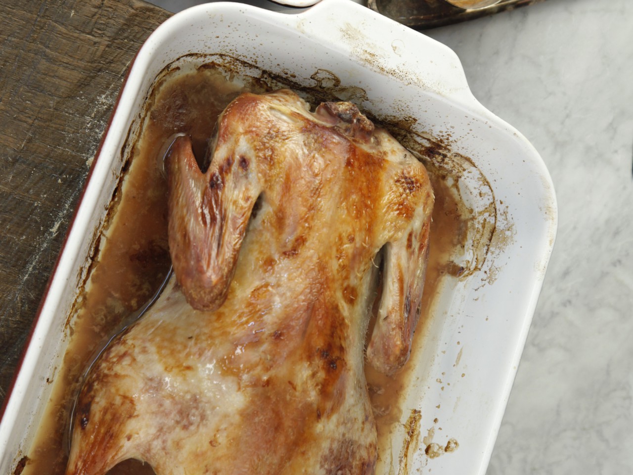 Duck with Pumpkin and Apples from the Stark Family