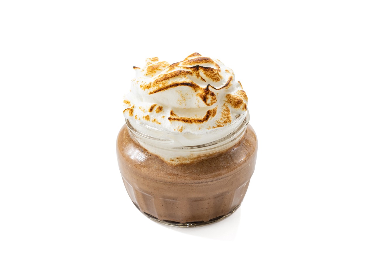 Sous Vide Chocolate Cream with Meringue – French recipe