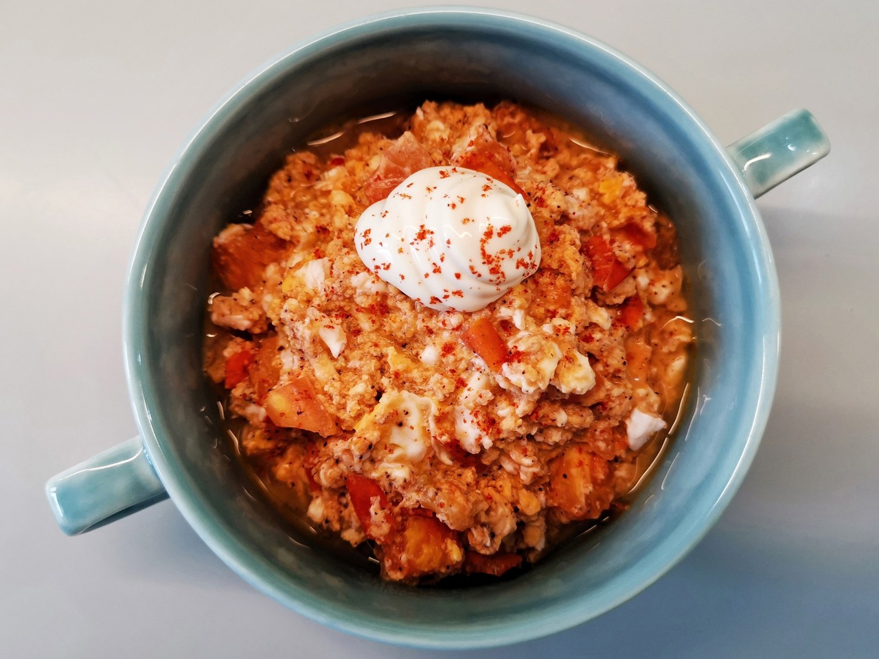 Scrambled Eggs with Tomatoes