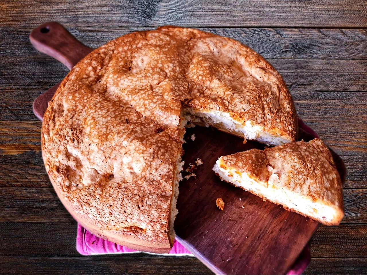 Apple Charlotte with Antonovka Apples