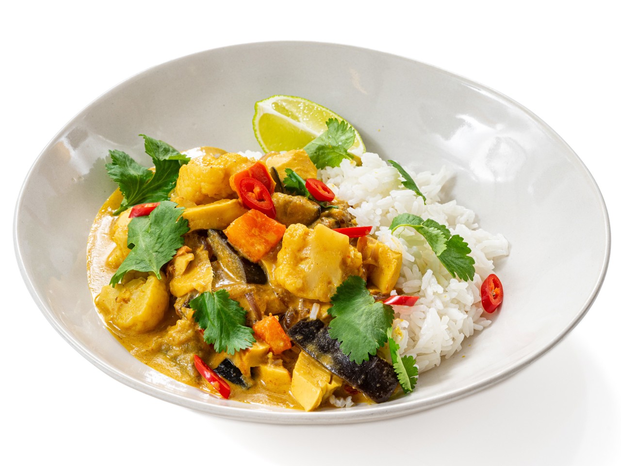 Vegan Curry with Seitan