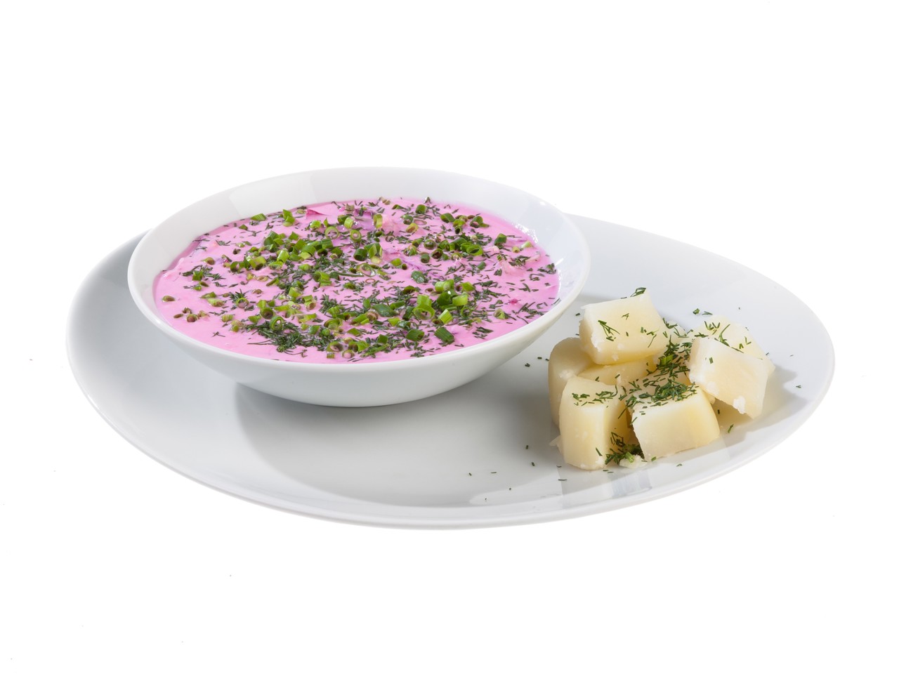 Shaltibarstai (Cold Beet Soup)