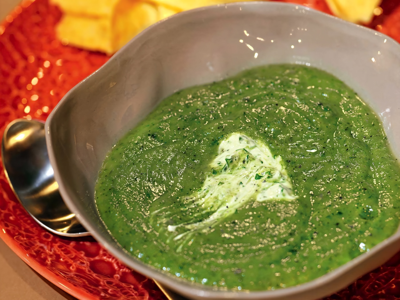 Zucchini Soup with Mint