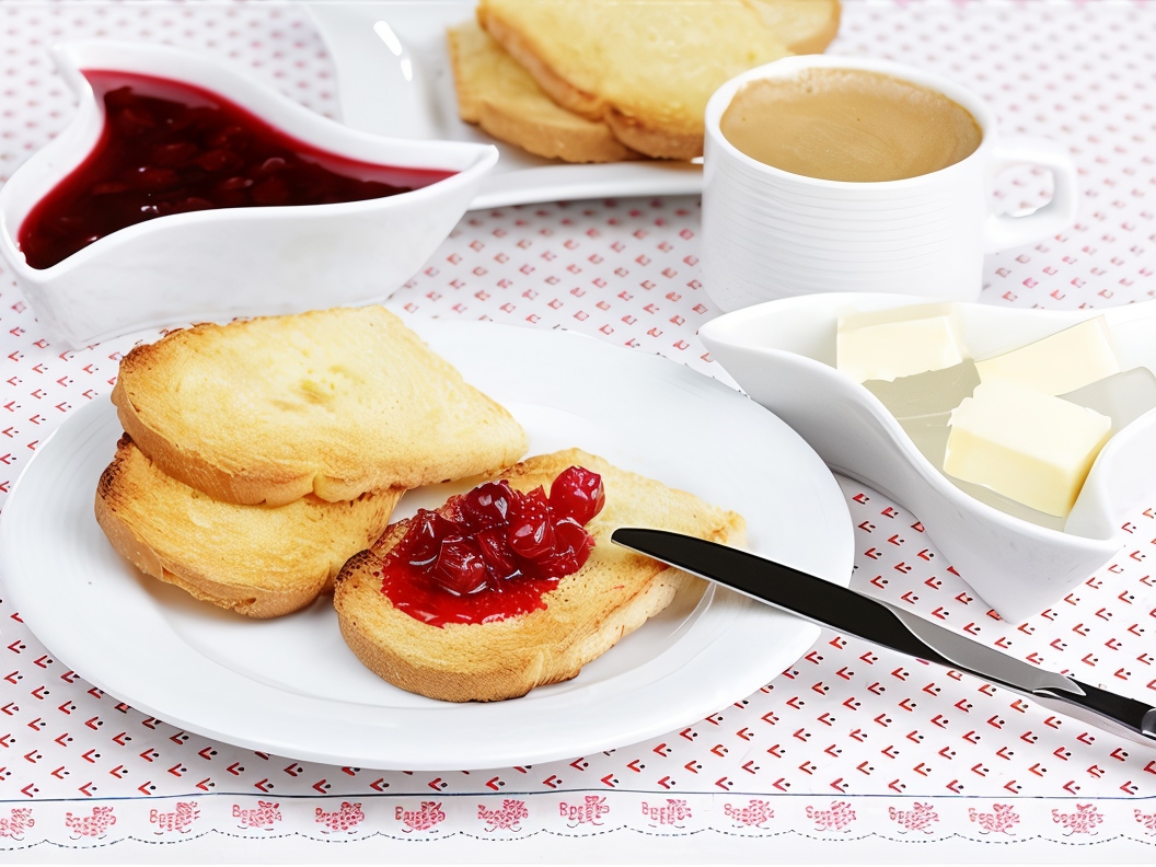 Basel Toasts with Cherries – Swedish recipe