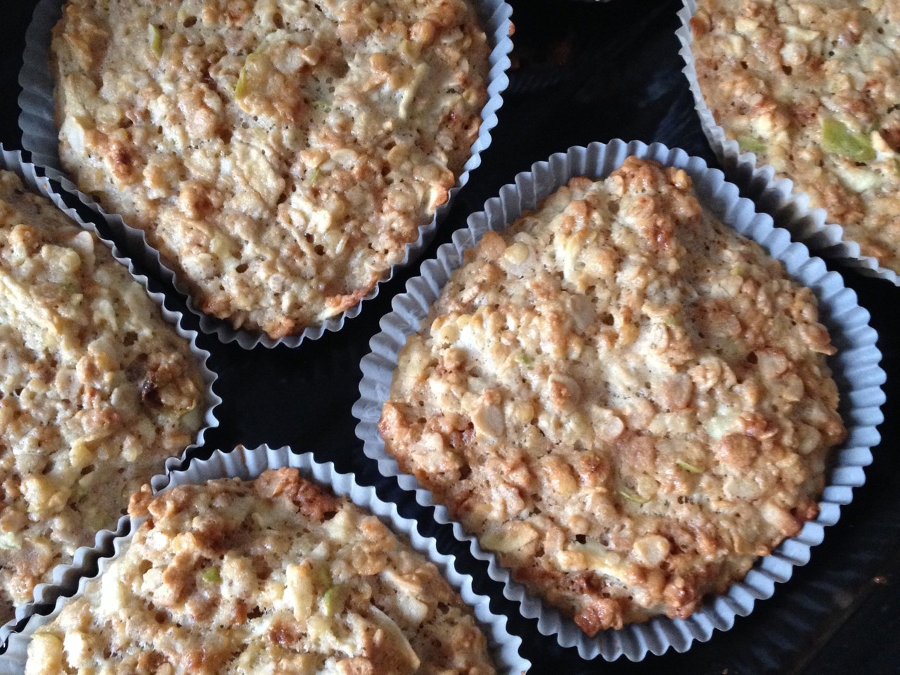 Apple and Oat Muffins – Italian recipe