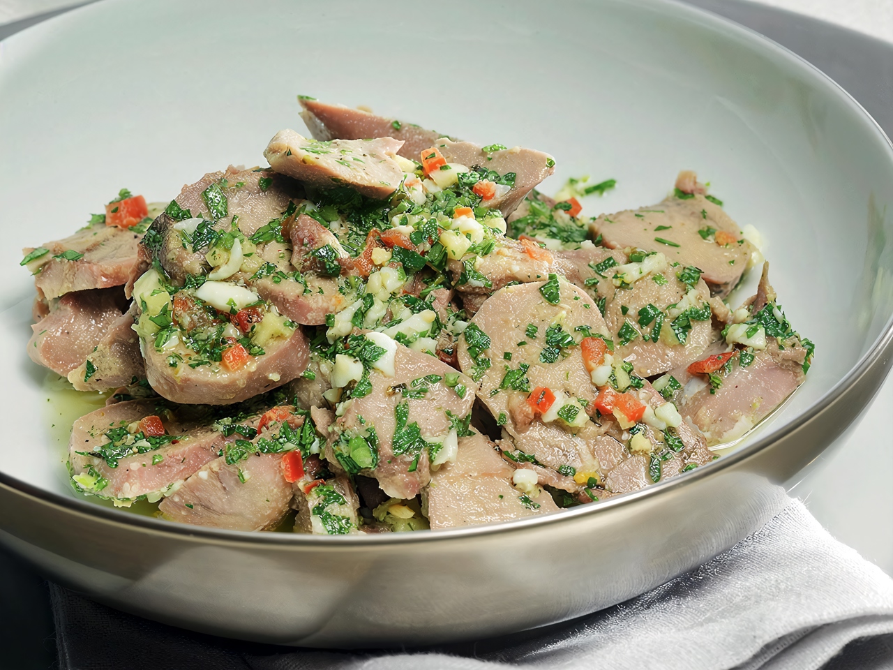 Lamb Tongue Salad