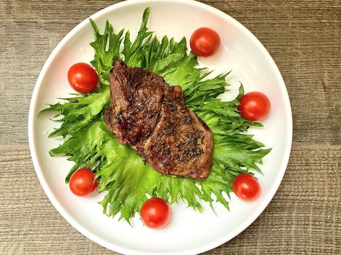 Ribeye Steaks with Savory
