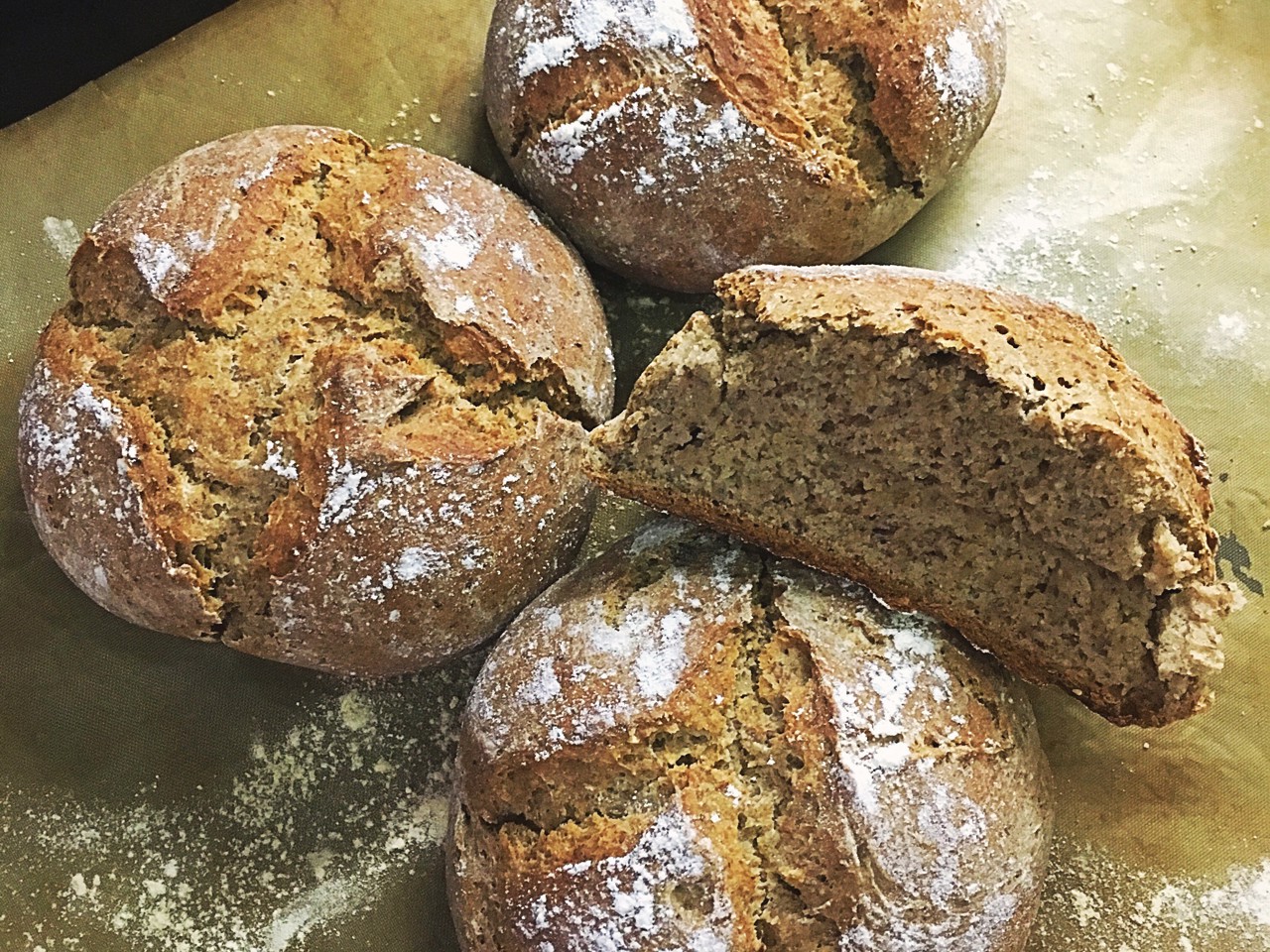 Yeast-Free Masala Bread