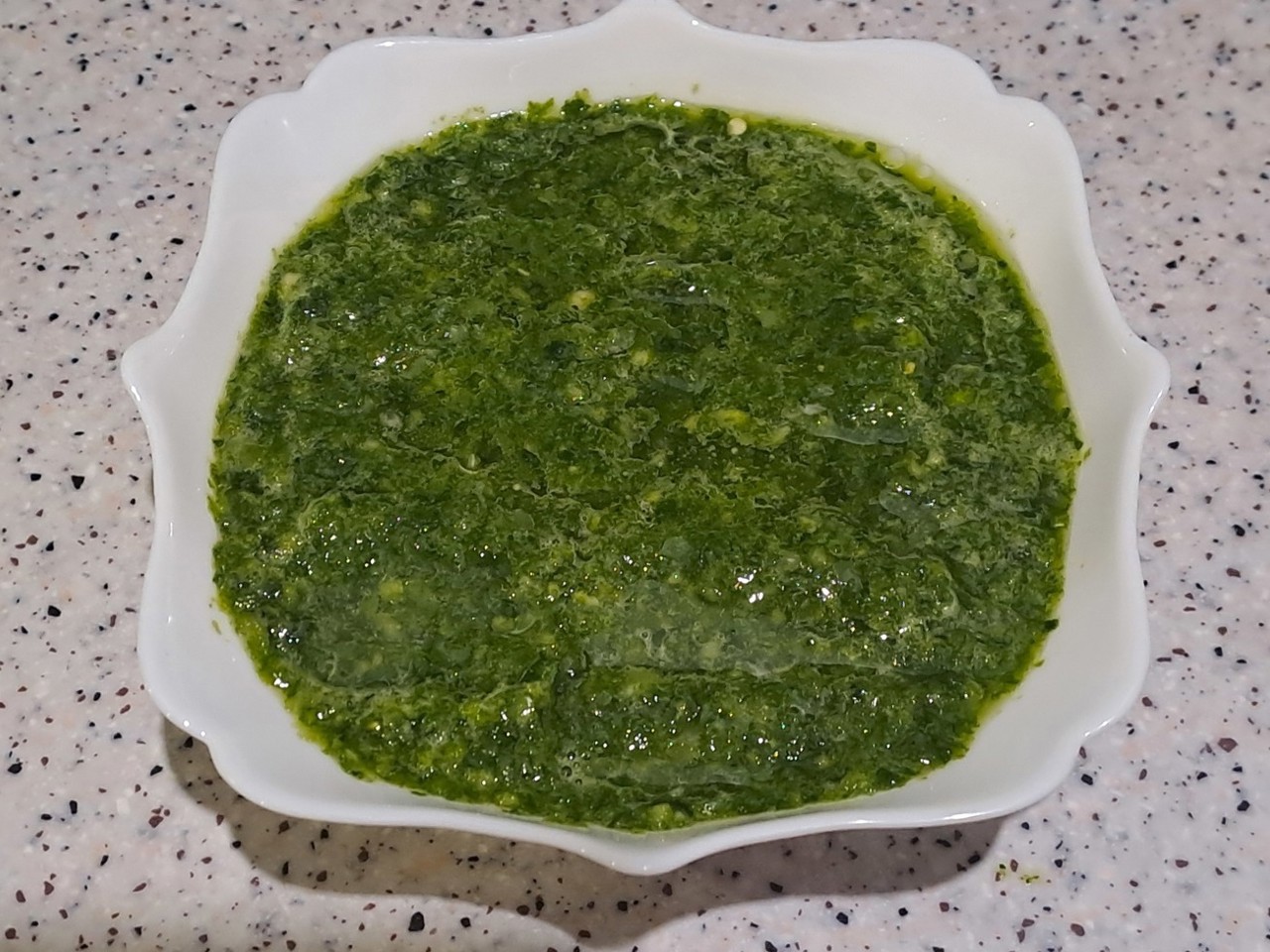 Green Adjika Without Cooking