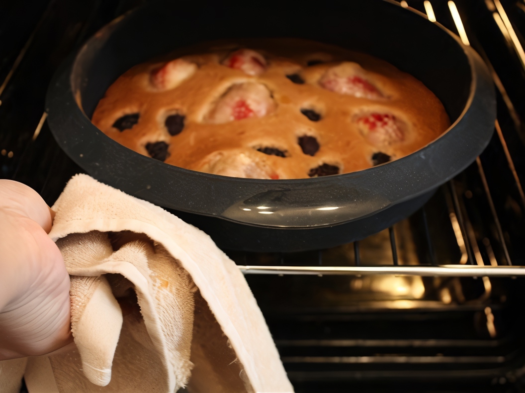 Blackberry-Strawberry Cake with Cottage Cheese Cream – European recipe