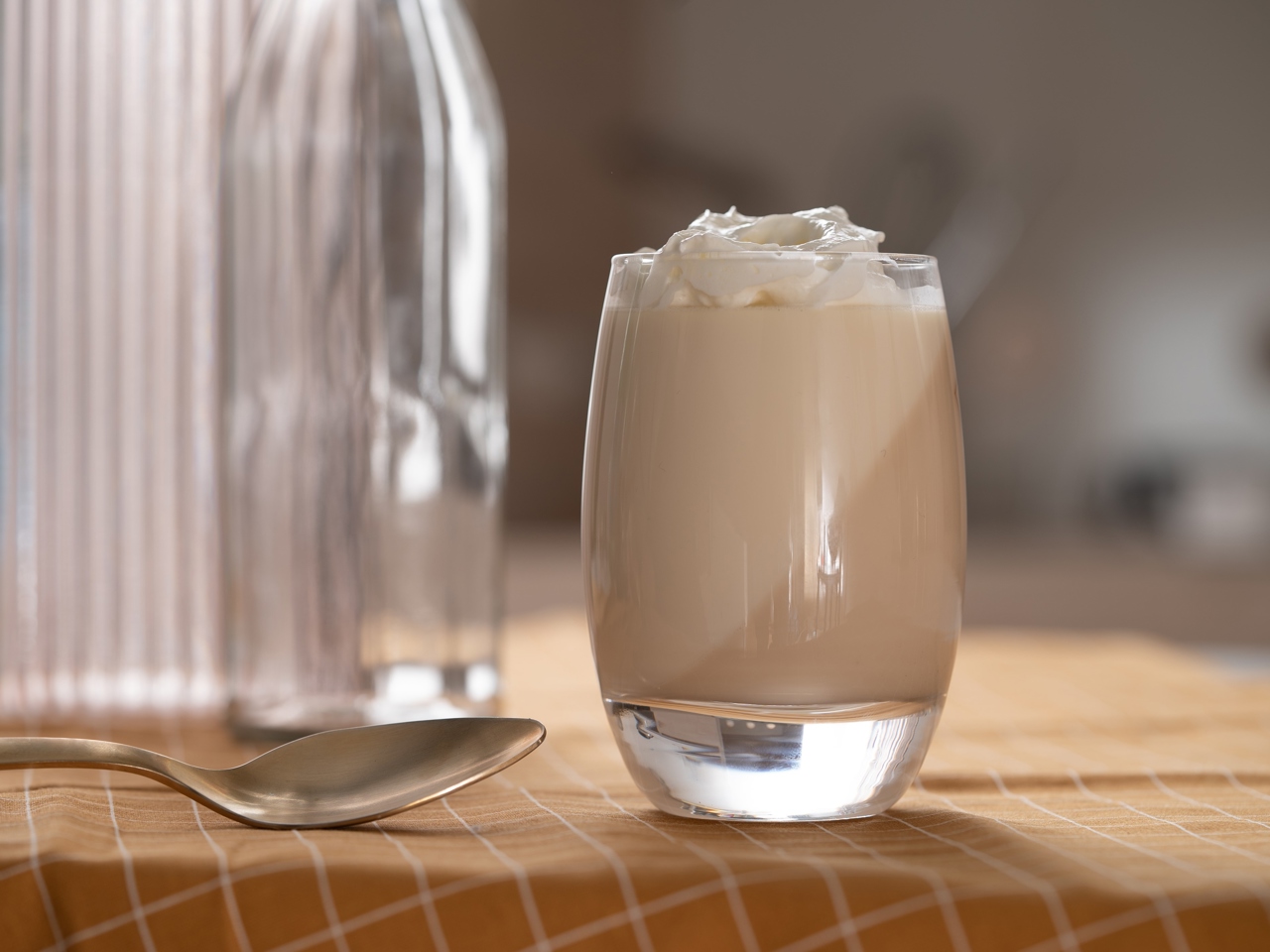 Double Panna Cotta with Irish Liqueur