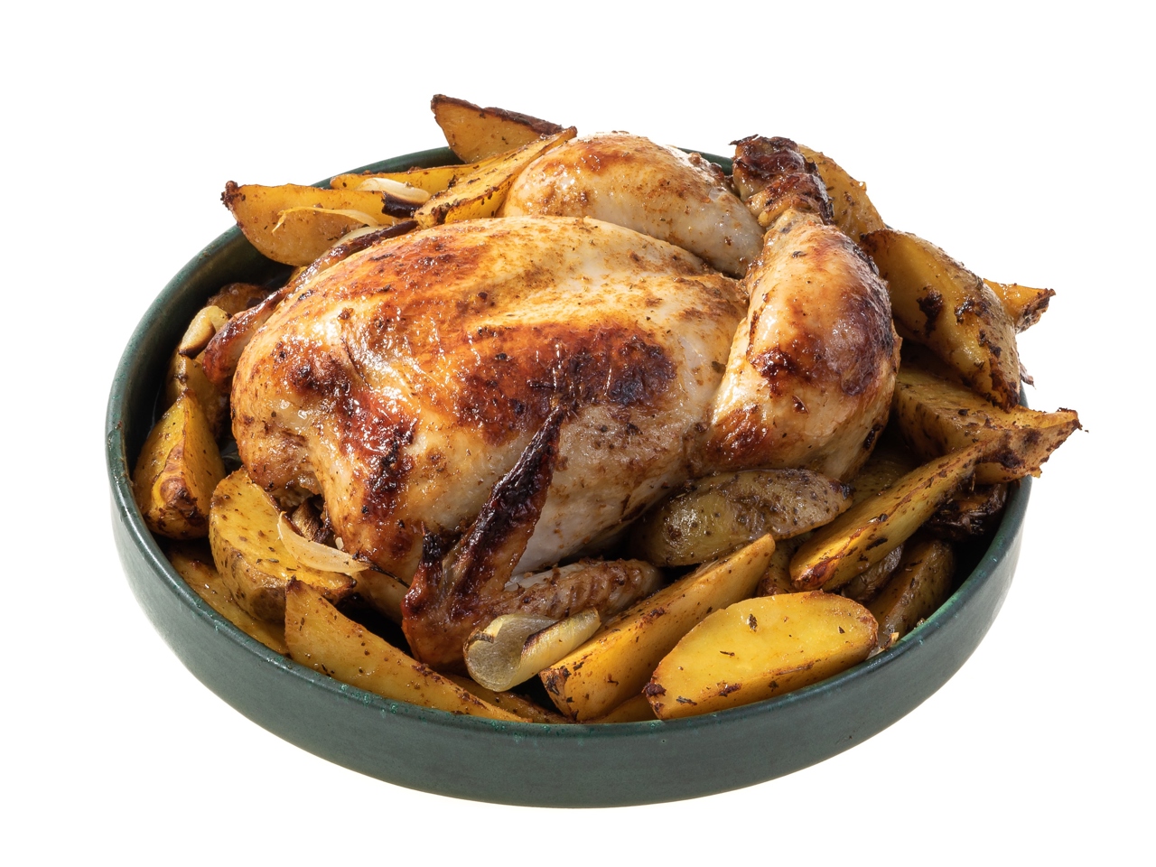 Oven-Baked Chicken with Potatoes