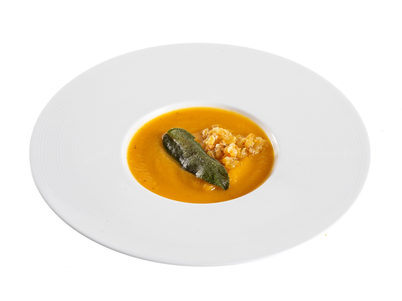 Pumpkin Soup with Sage