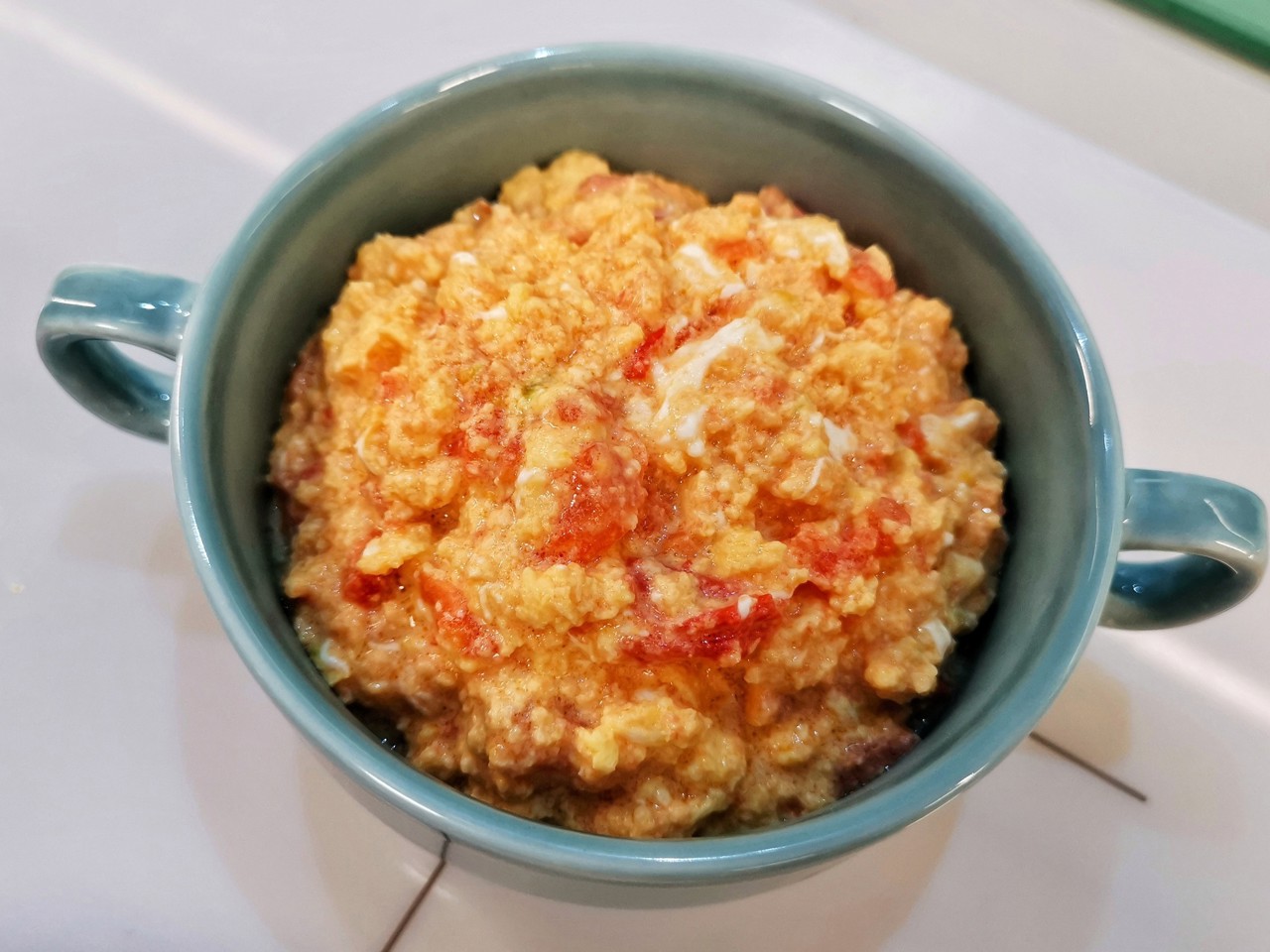 Scrambled Eggs with Tomatoes