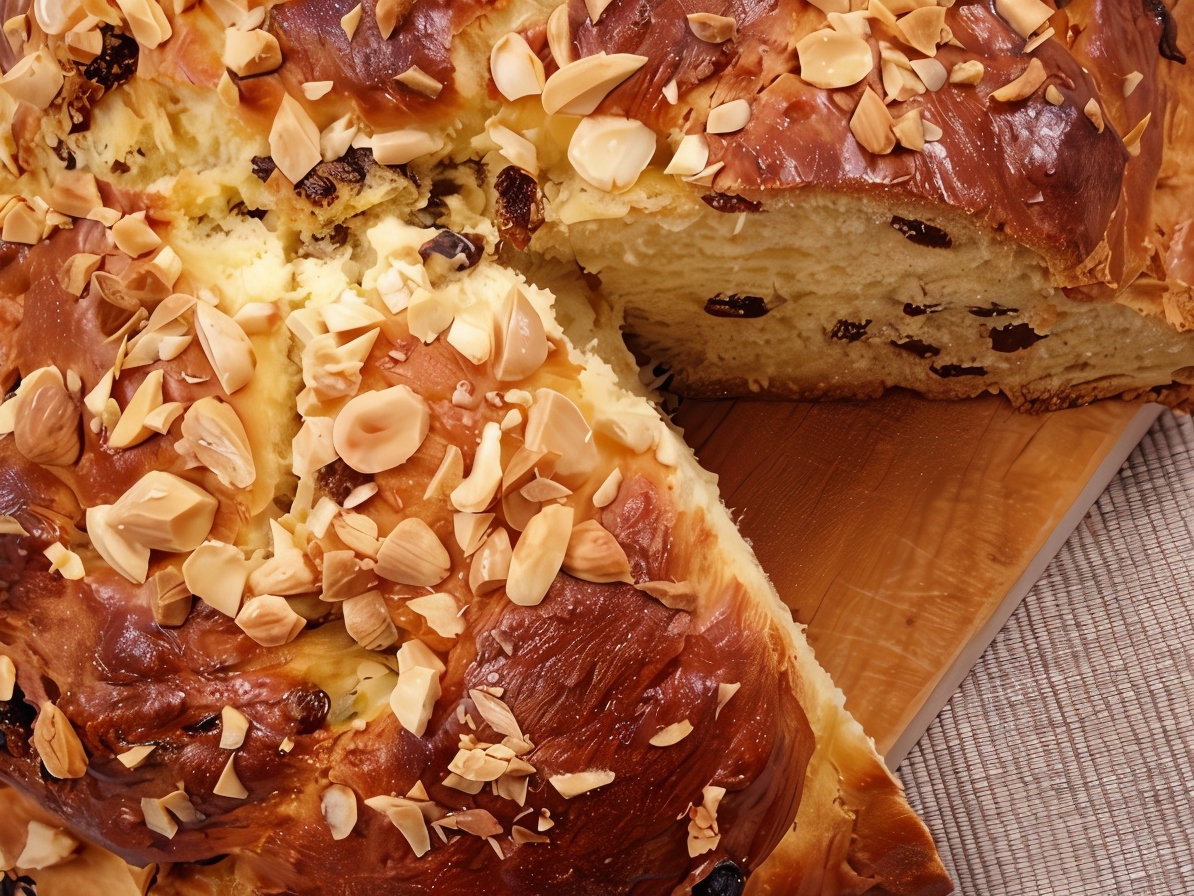 Airy Rum Baba Alsatian Style with Raisins and Almonds – French recipe