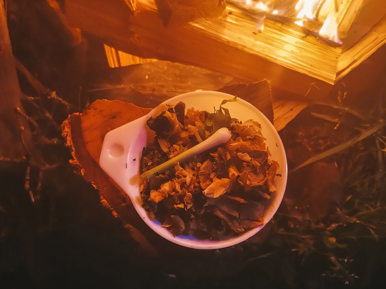 Basmati Rice with Porcini Mushrooms in Walnut Sauce – Author's recipe