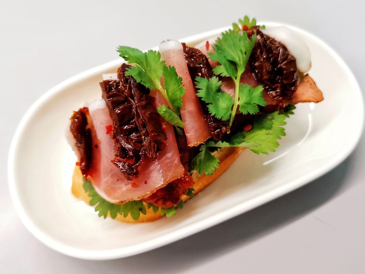 Tapas with Spanish Sausage