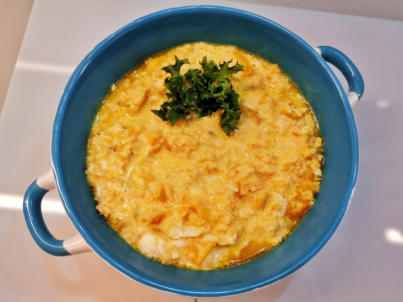 Tender Scramble with Tomatoes