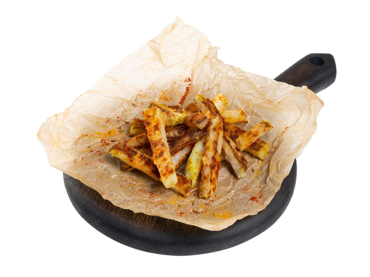 Fried Kohlrabi with Spices