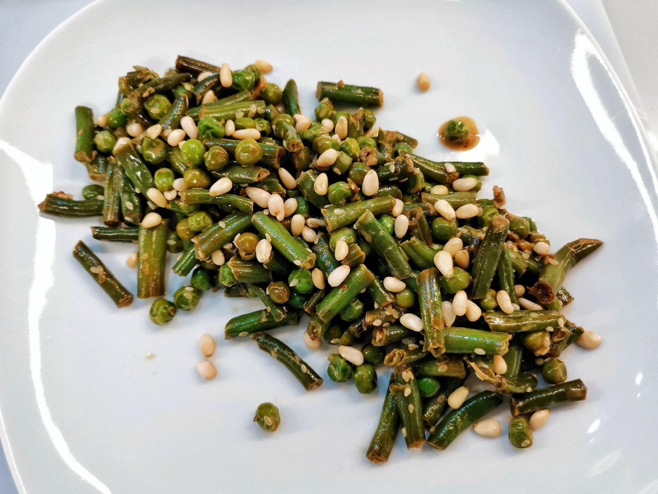 Green Bean and Pea Stew