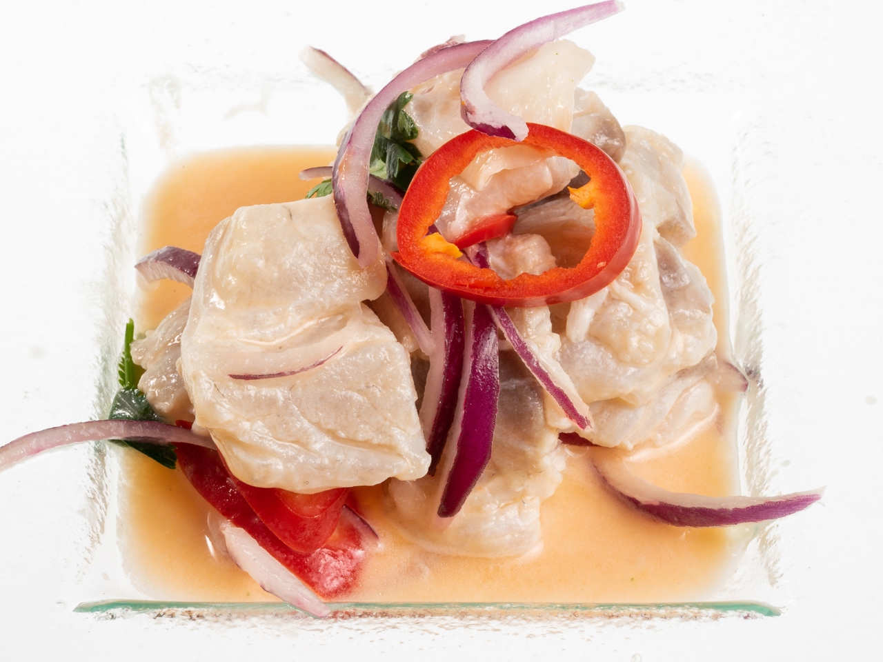Classic Ceviche with 'Tiger's Milk'