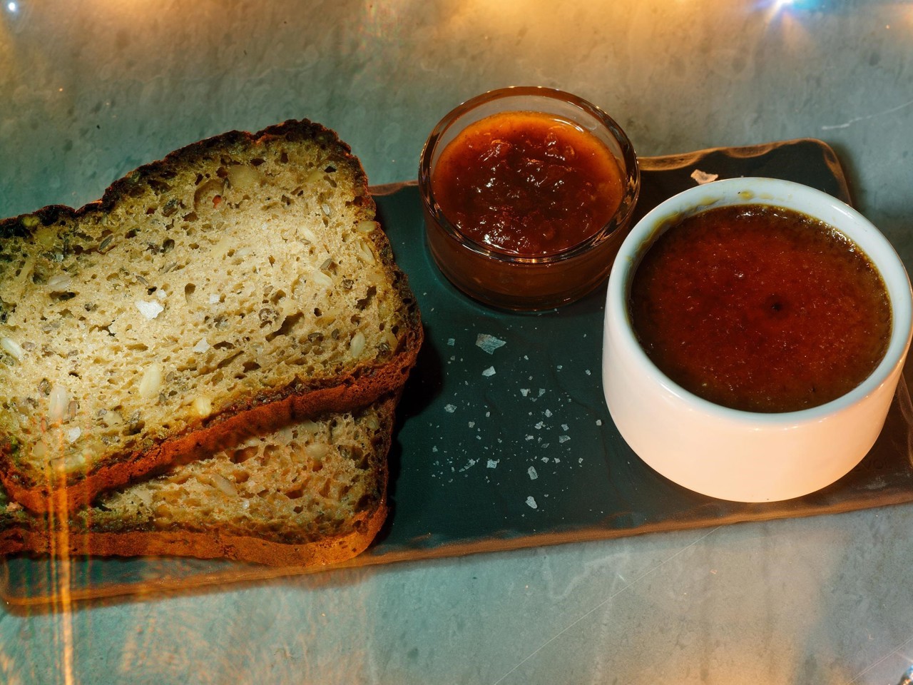 Chicken Liver Crème Brûlée