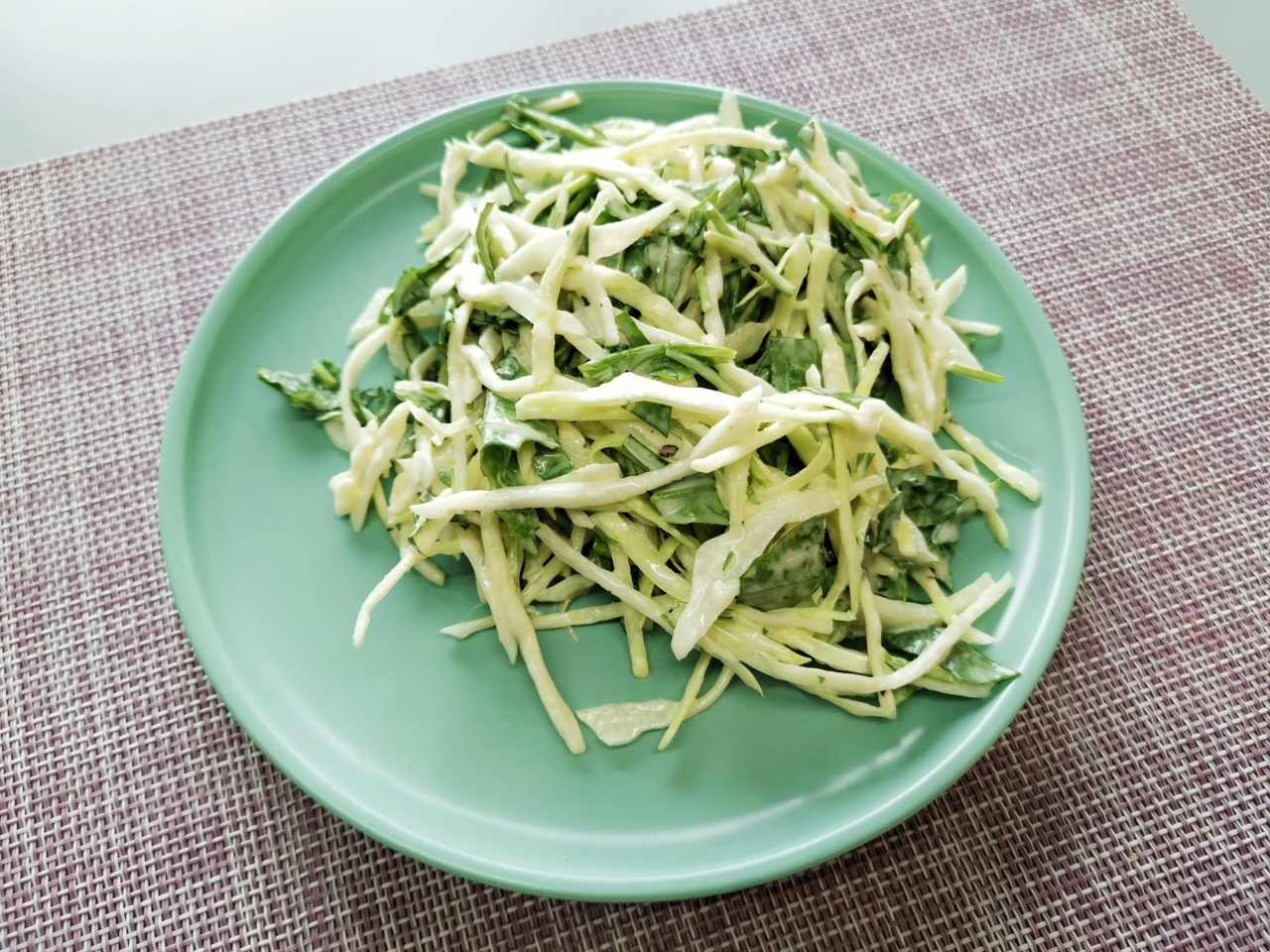 Coleslaw with Arugula