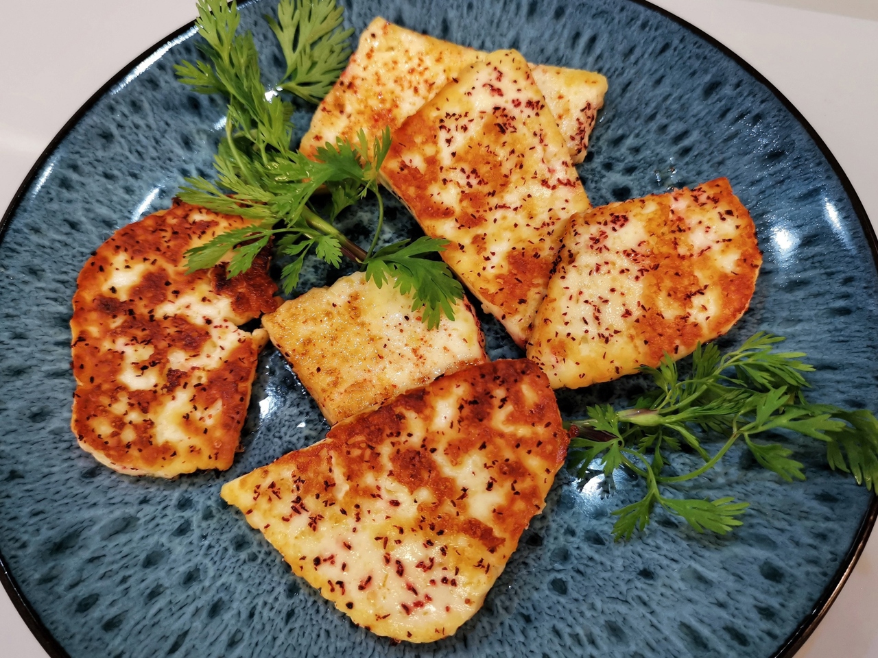Fried Adyghe Cheese