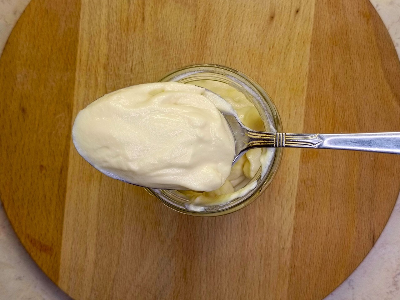 Mayonnaise with Boiled Eggs