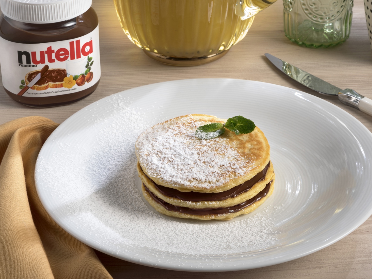 American Pancakes with Nutella®