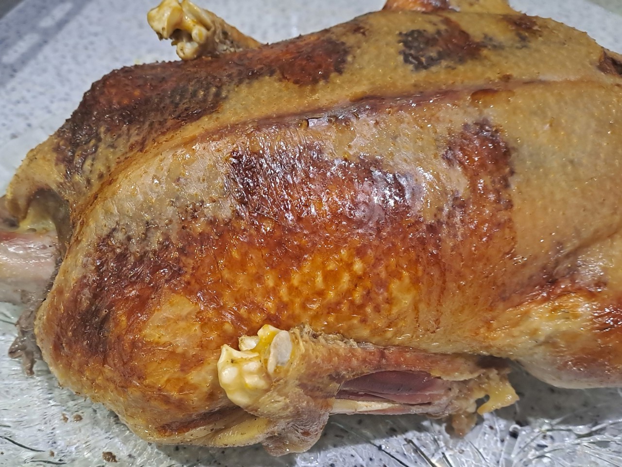 Duck with Apples Baked in a Sleeve
