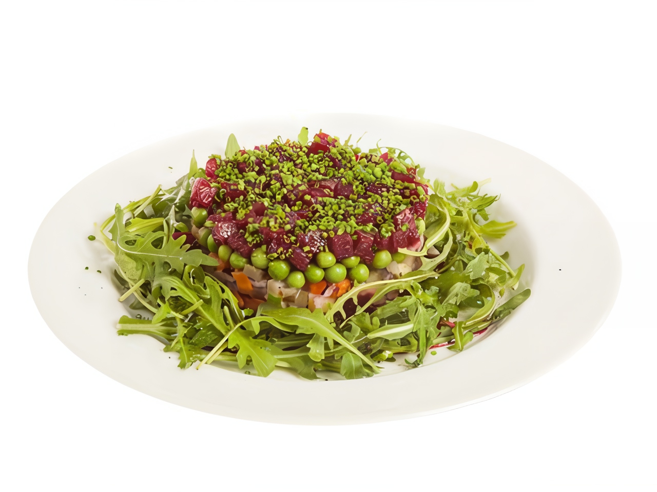 Vinaigrette with Anchovies and Arugula
