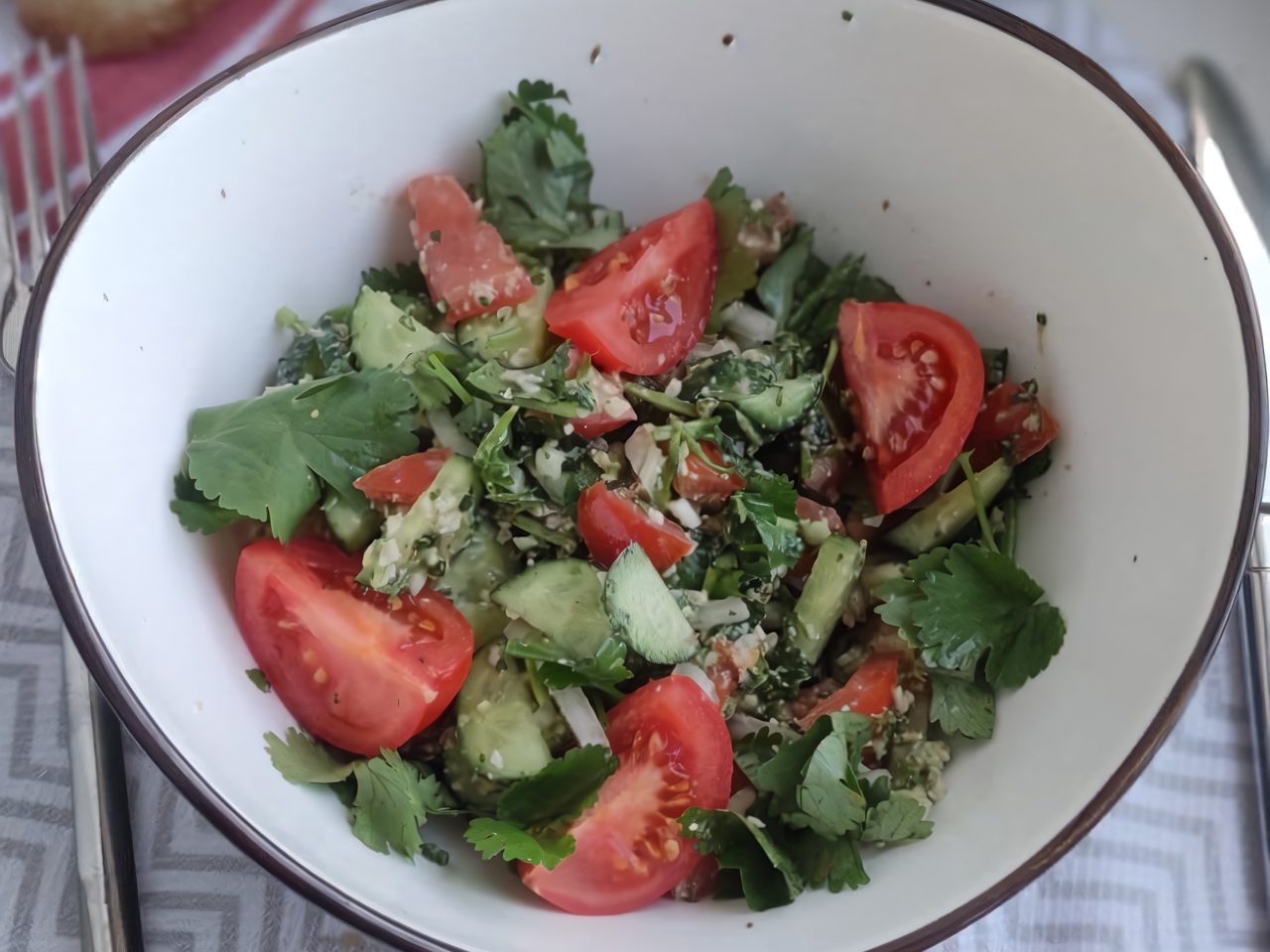 Georgian Vegetable Salad