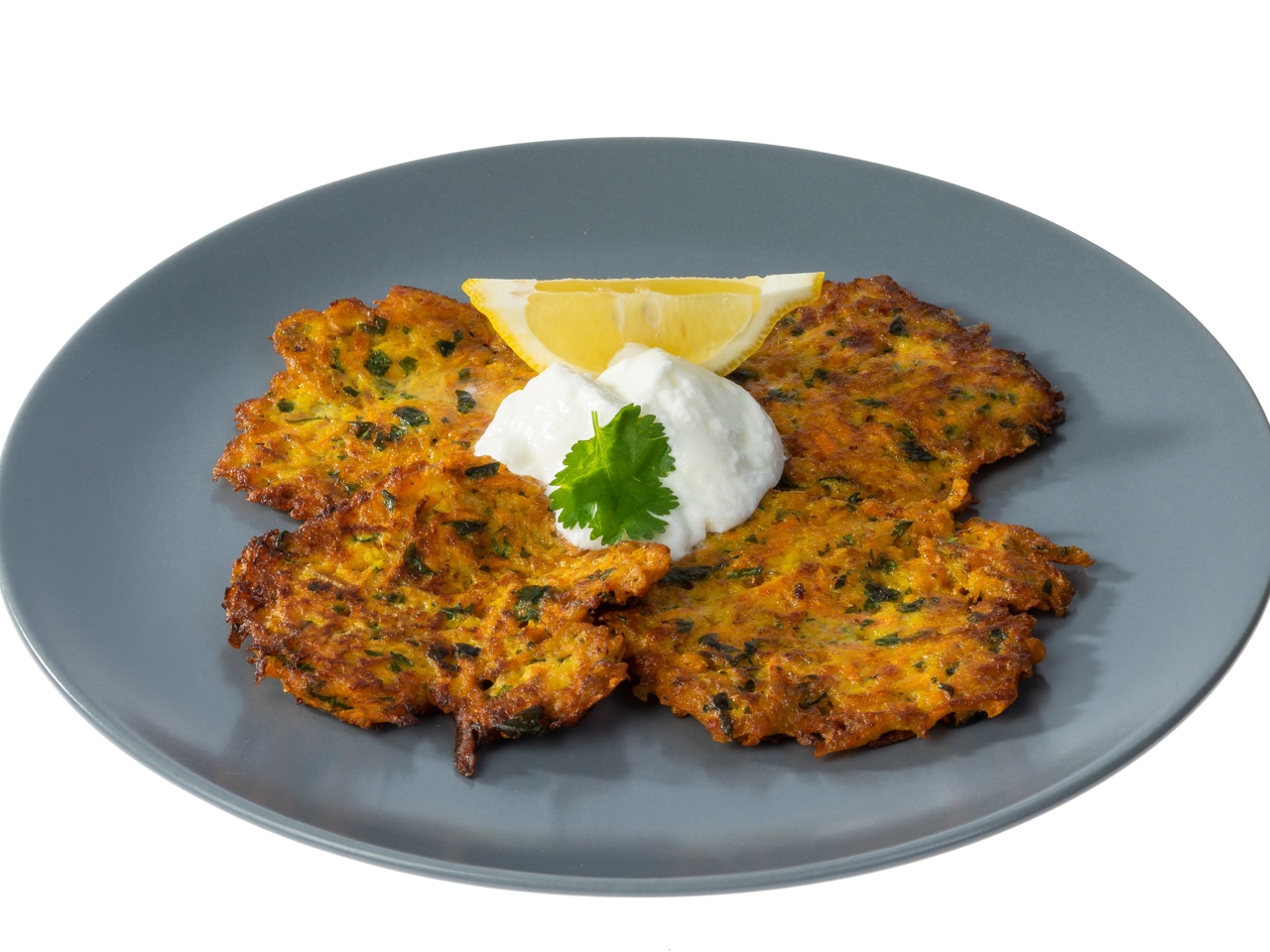 Carrot Fritters with Cumin and Coriander