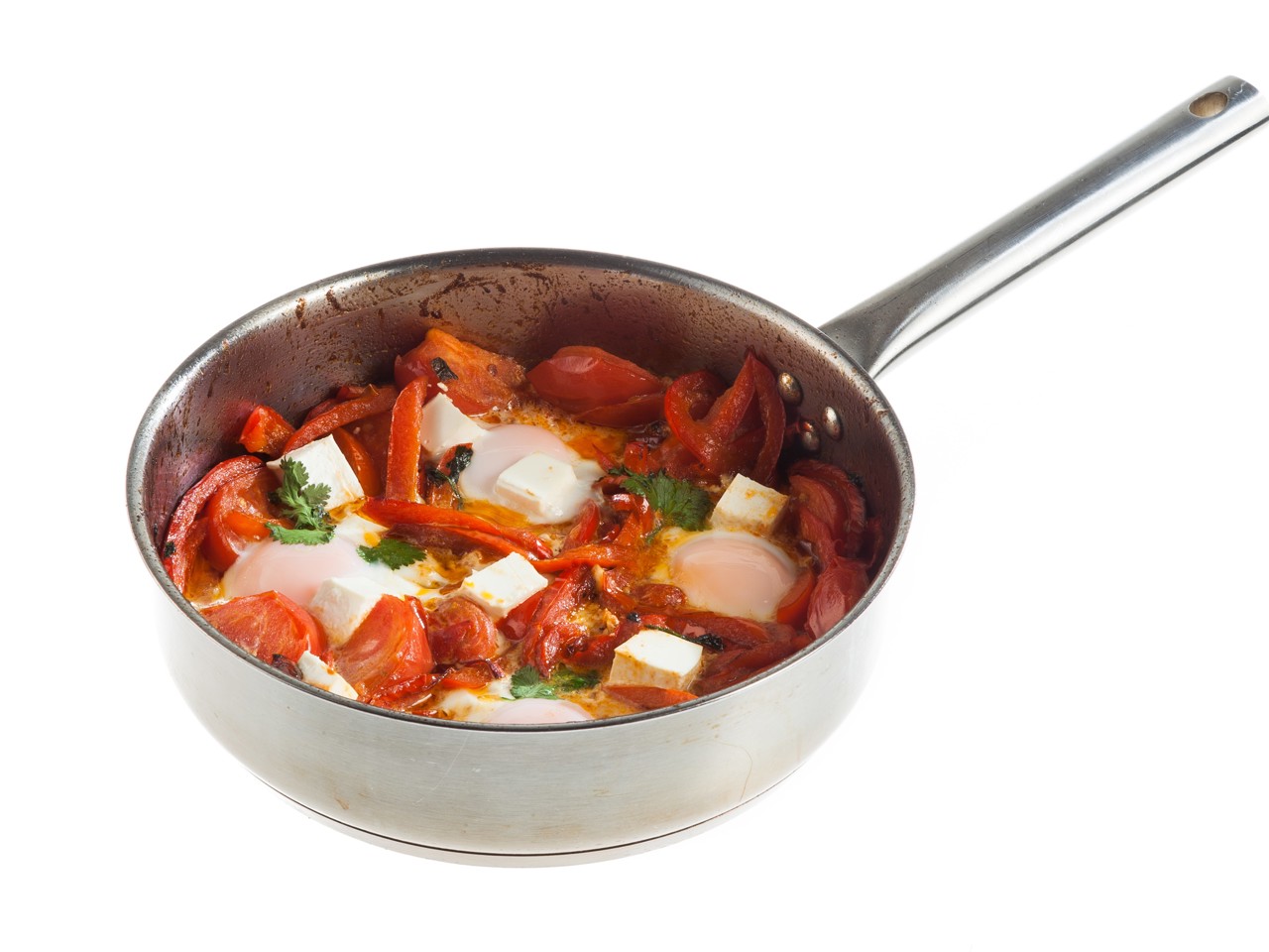 Shakshuka with Sweet Peppers