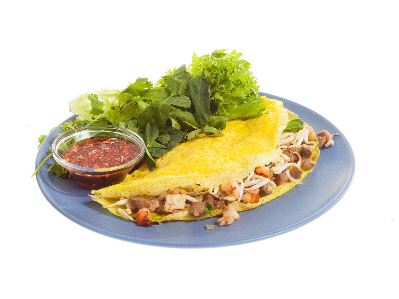Vietnamese Banh Xeo Pancakes