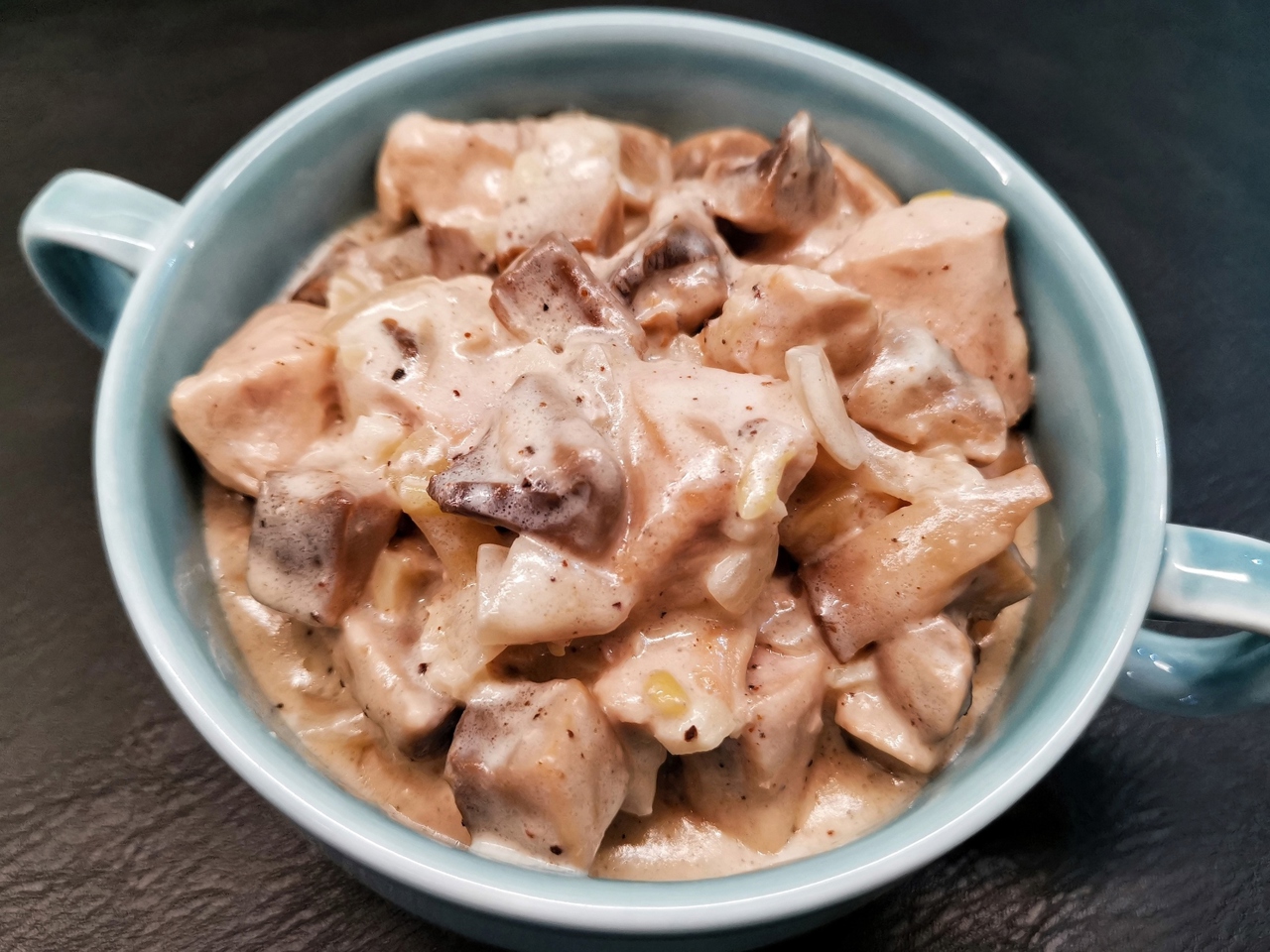 Chicken and Mushroom Fricassée