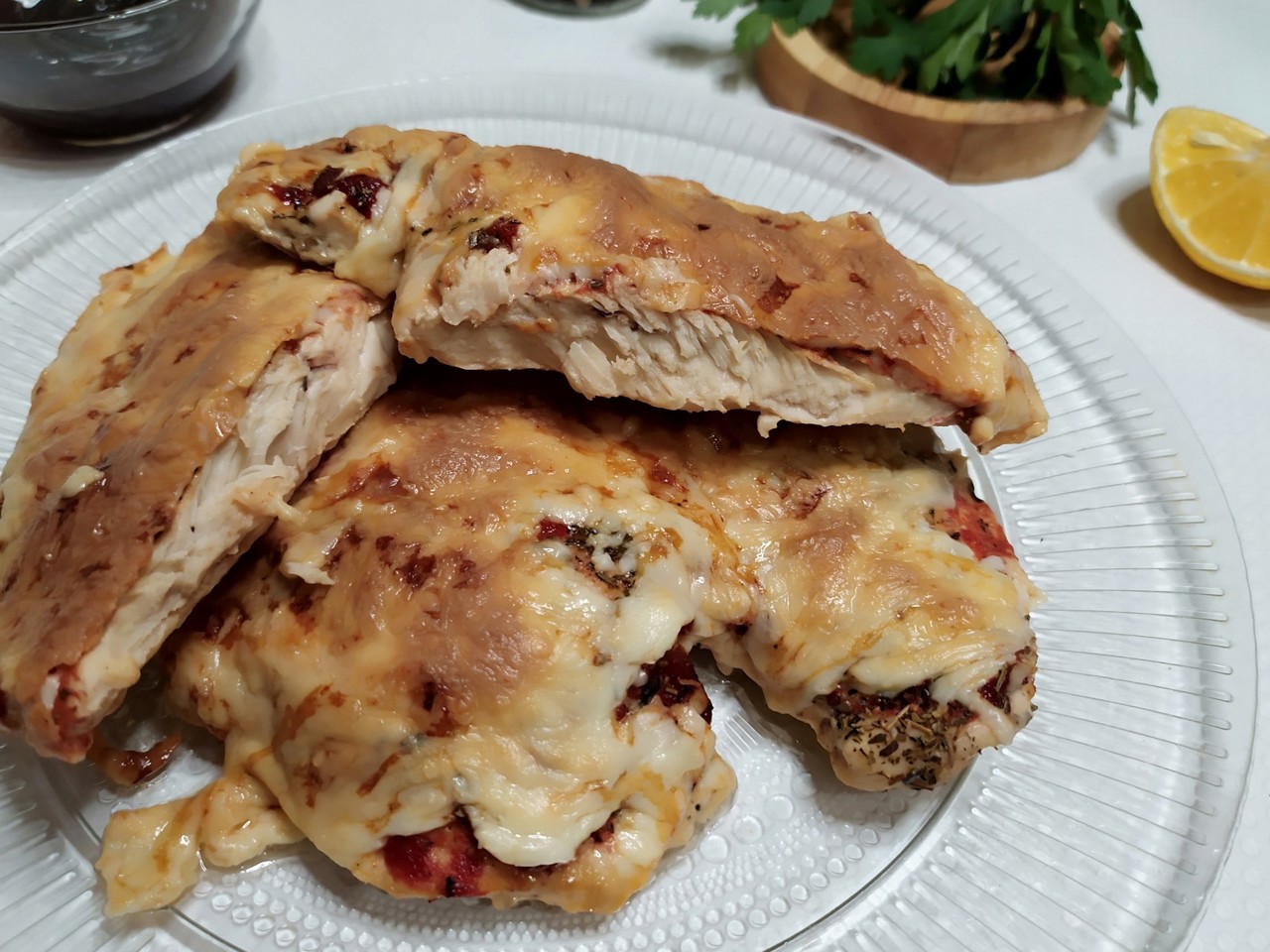 Juicy Chicken Fillet with Cheese