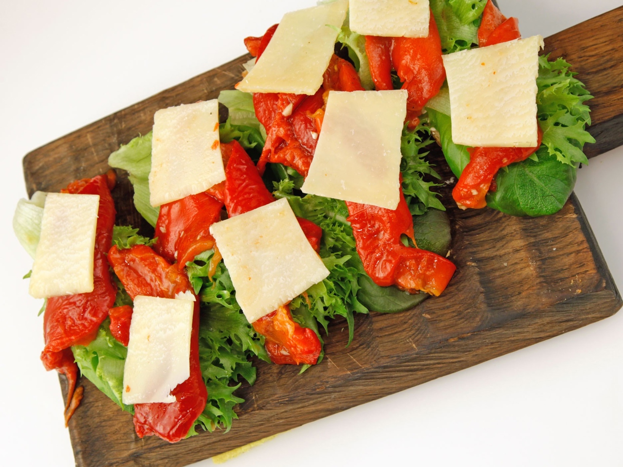Sandwich with Cream Cheese and Roasted Peppers