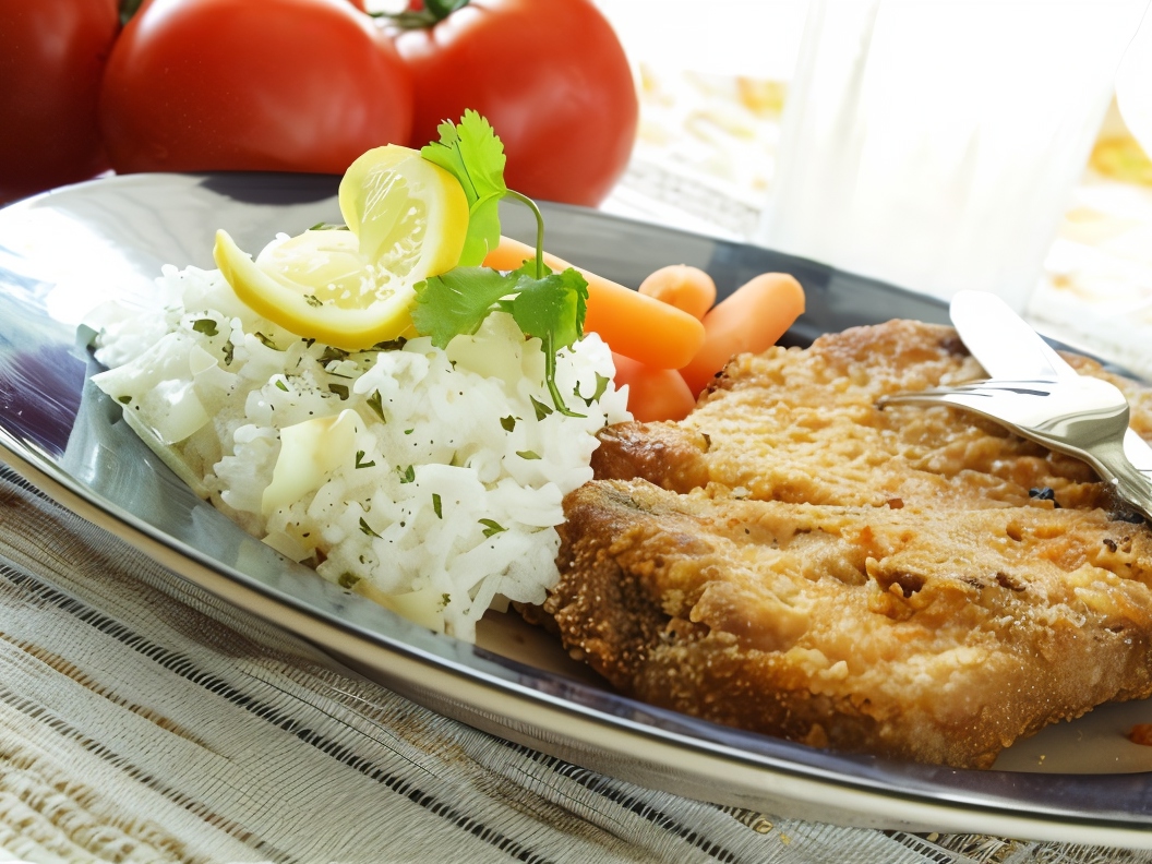 Lamb Brisket in Breadcrumbs