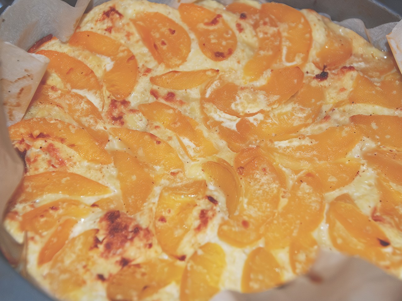 Bread Charlotte with Peaches – European recipe