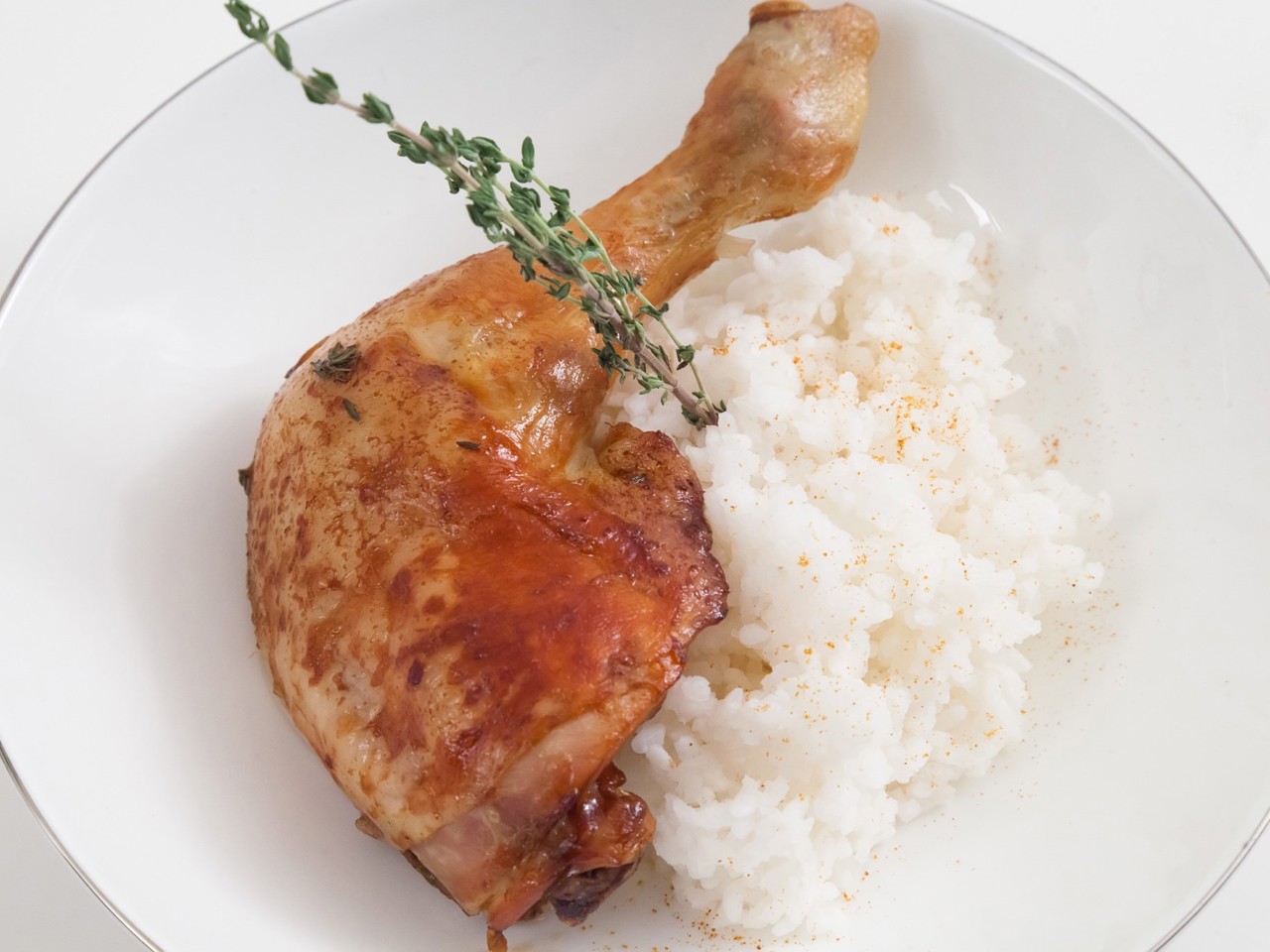 Chicken Drumsticks in Maple Syrup