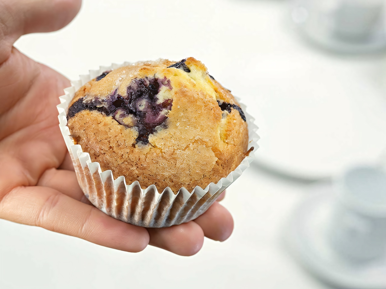 Blueberry and Nutmeg Muffins