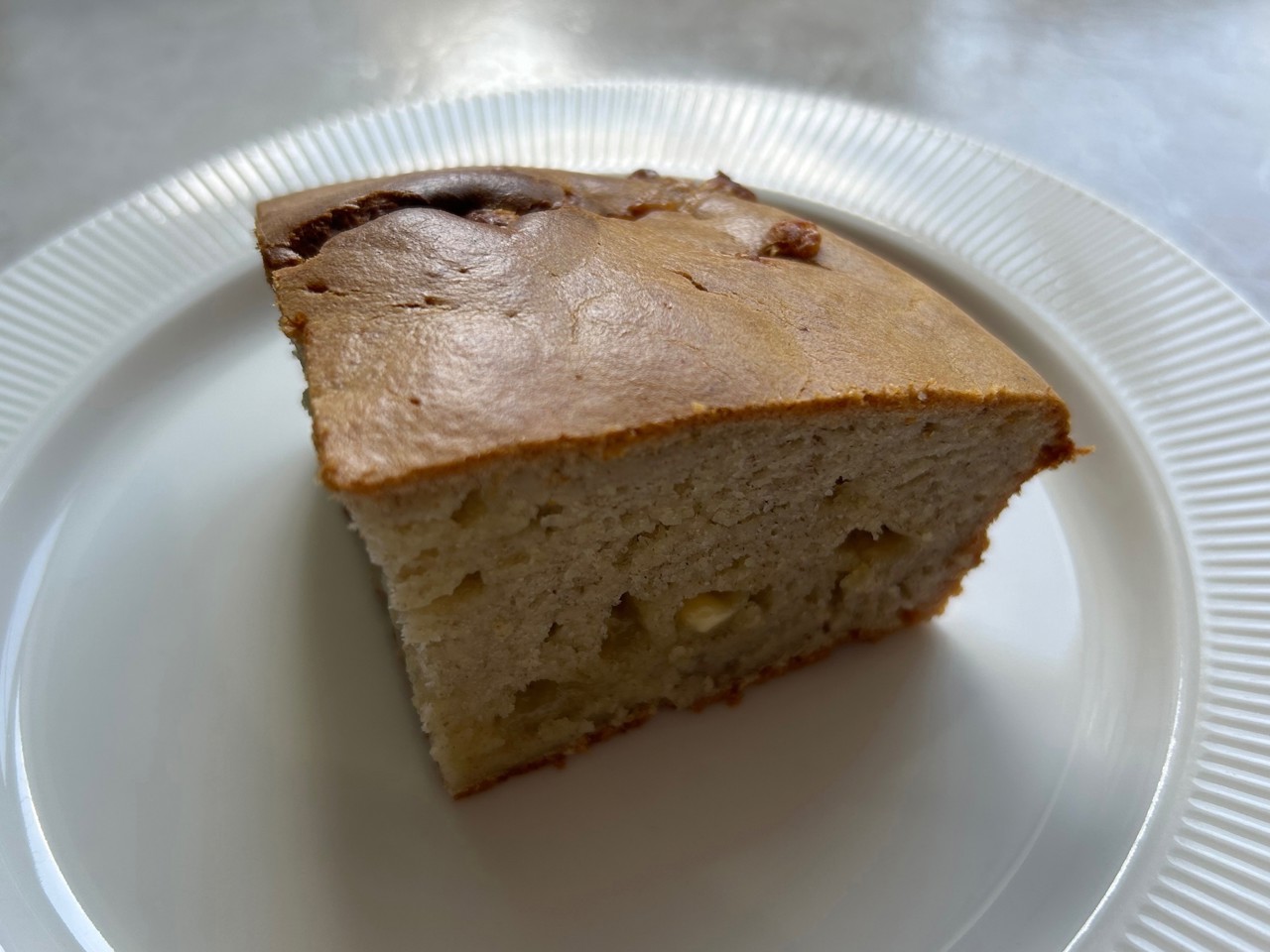 Banana Pie with White Chocolate