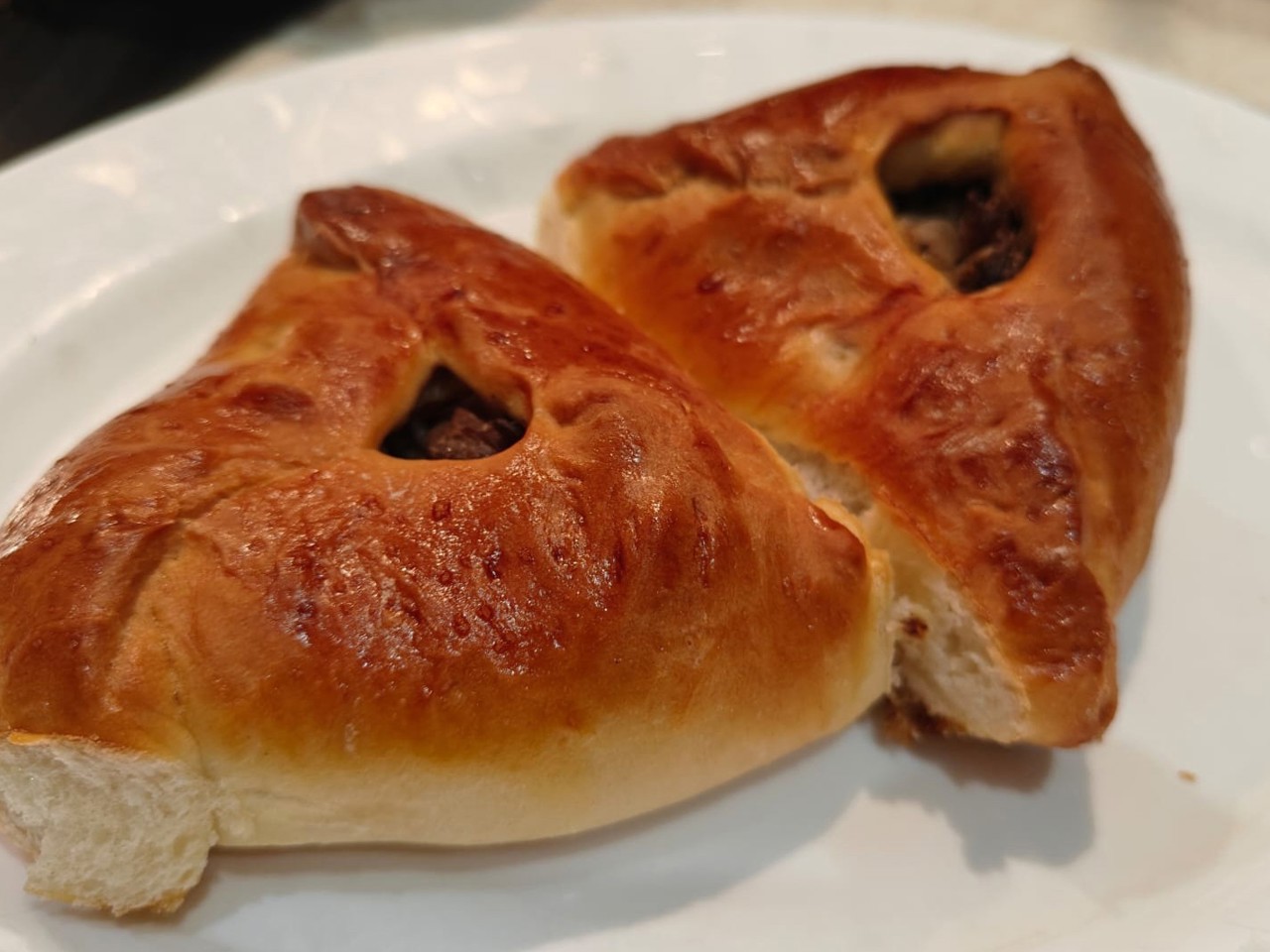 Echpochmak with Yeast Dough