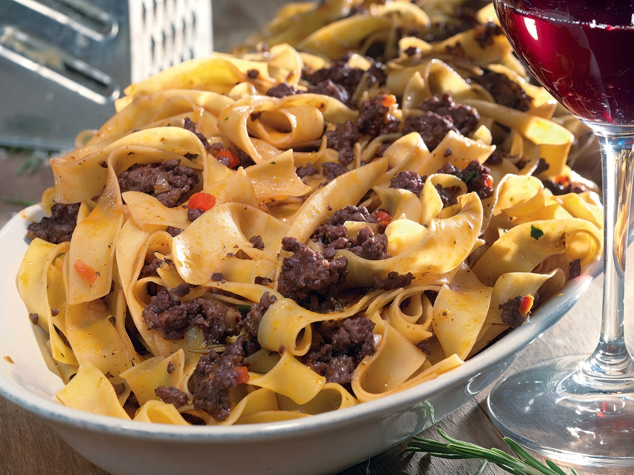 Pappardelle Bolognese