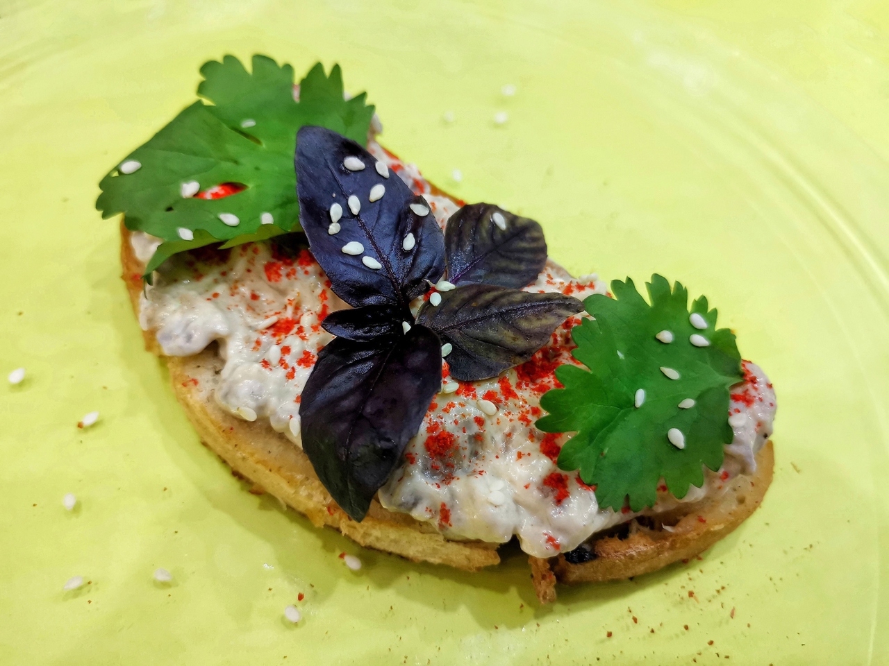 Eggplant Bruschetta