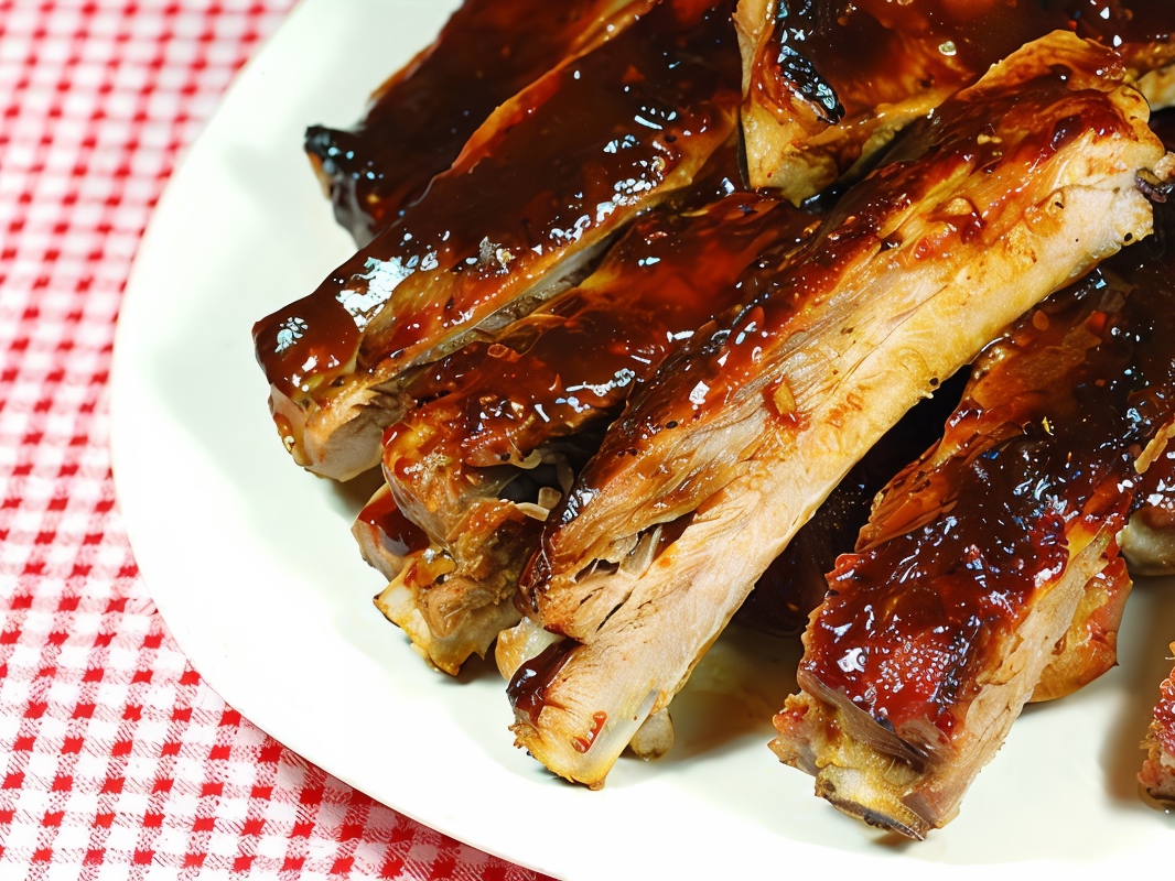 Beef Ribs with Herb and Garlic Crust